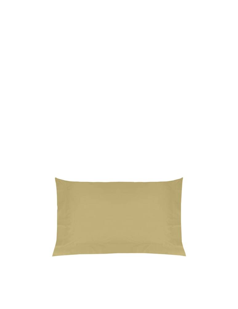 rinascente Somma Origami federa in percalle di puro cotone - verde