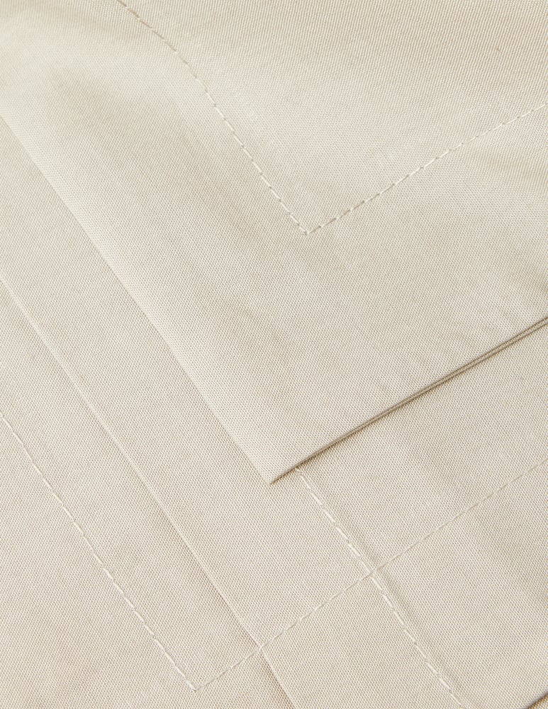 rinascente Somma Origami pillow case cotton percale - beige