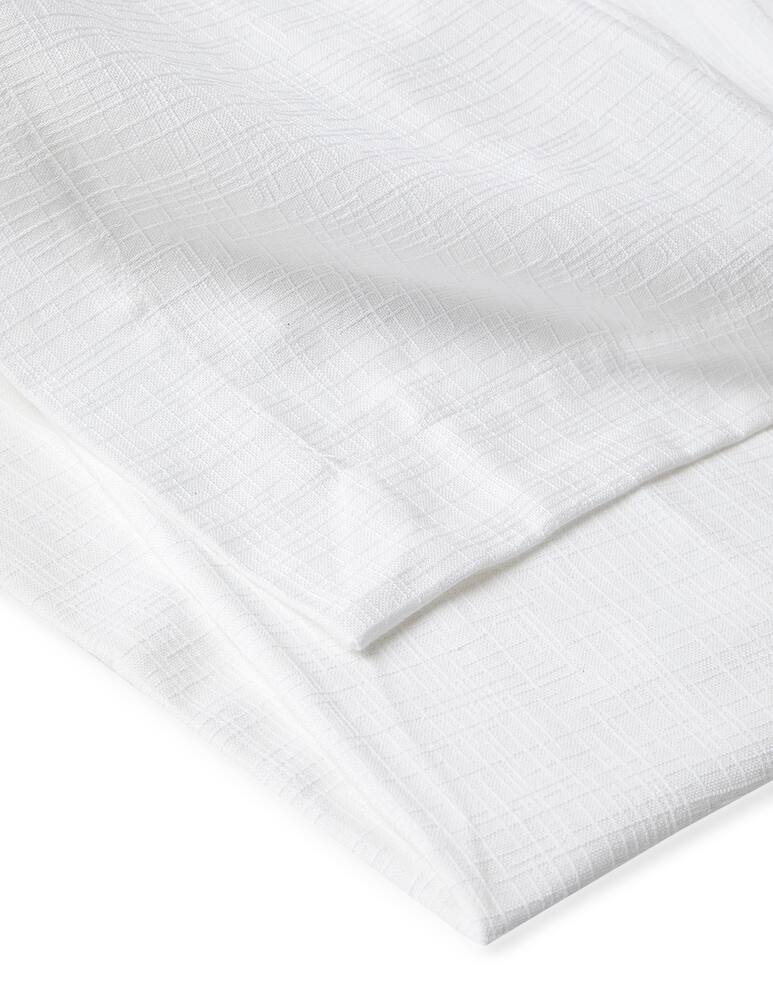 rinascente Somma Etimo tovaglia 8 persone tessuto jacquard 160x220 - bianco