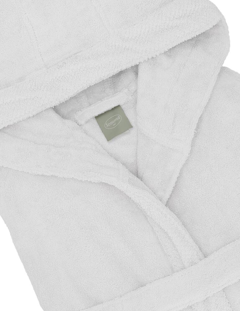 rinascente Somma Tinta Unita Bathrobe With Hood