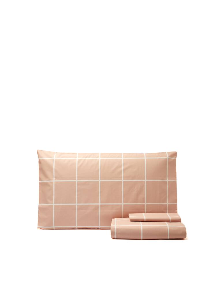 rinascente Somma Set Bed Sheet Two Pieces Cotton Percale