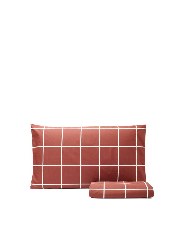 rinascente Somma Set Duvet Cover Two Pieces Cotton Percale