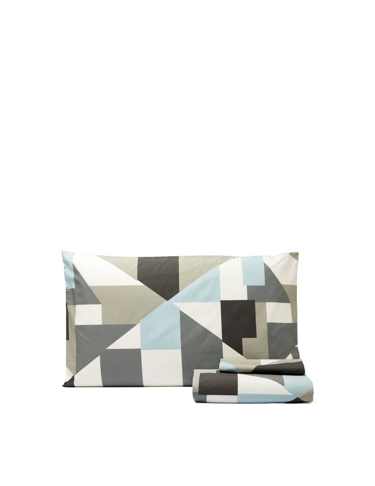 rinascente Somma Parure Copripiumino In Percalle