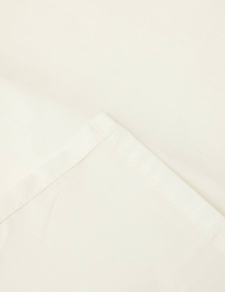 rinascente Somma Tinta Unita Lenzuolo Sopra In Percalle