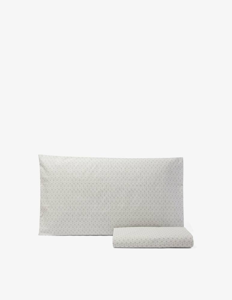 rinascente Somma Set Copripiumino Due Pezzi Cotone Percalle