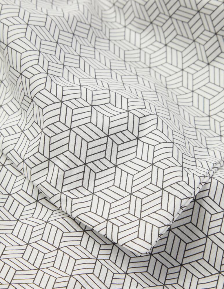 rinascente Somma Set Copripiumino Due Pezzi Cotone Percalle