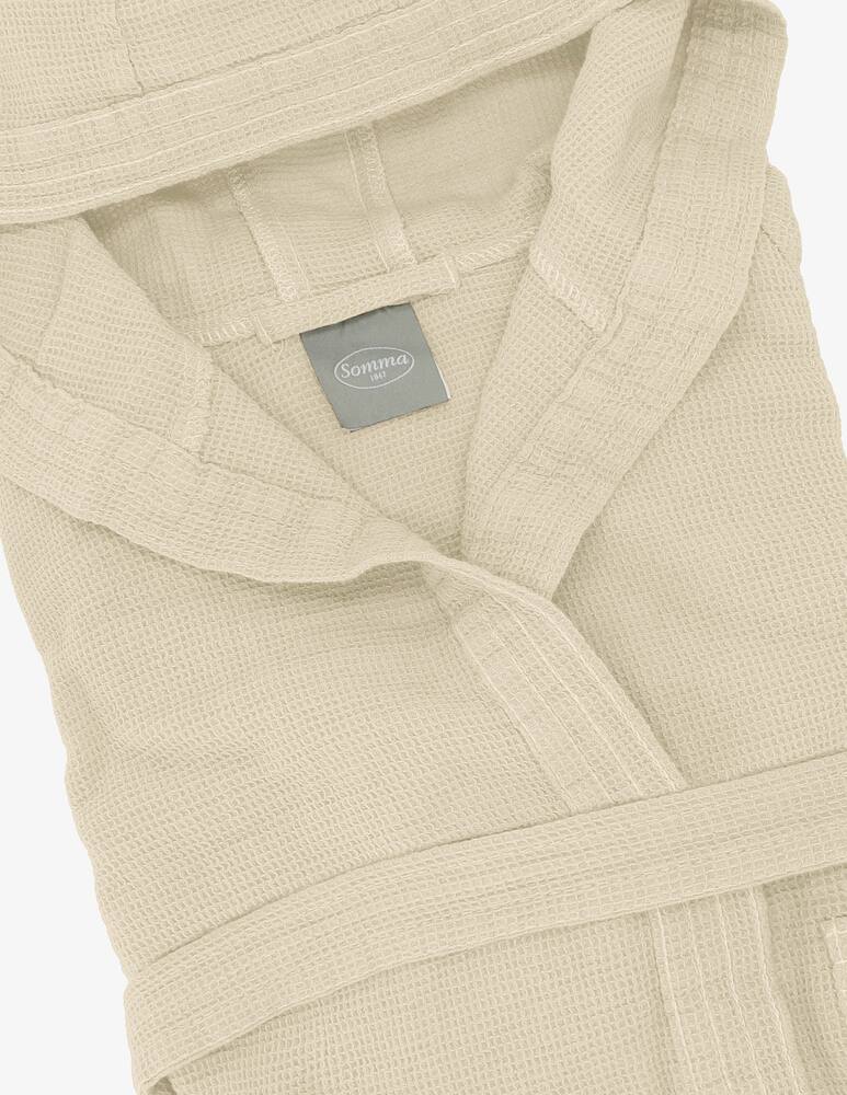 rinascente Somma Pure Cotton Waffle Bathrobe Ultralight