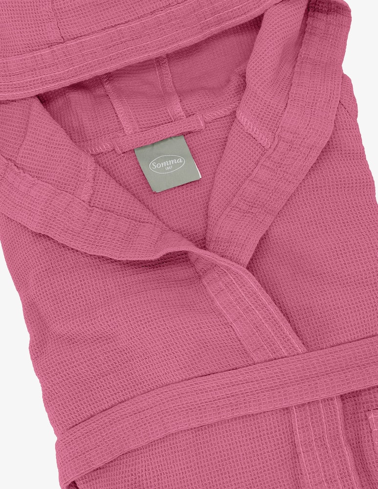 rinascente Somma Accappatoio Nido D'Ape In Puro Cotone  Ultraleggero