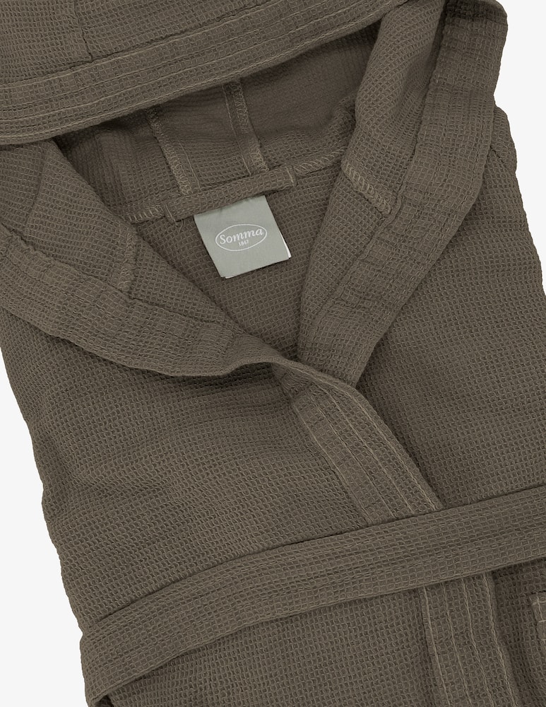 rinascente Somma Accappatoio Nido D'Ape In Puro Cotone  Ultraleggero