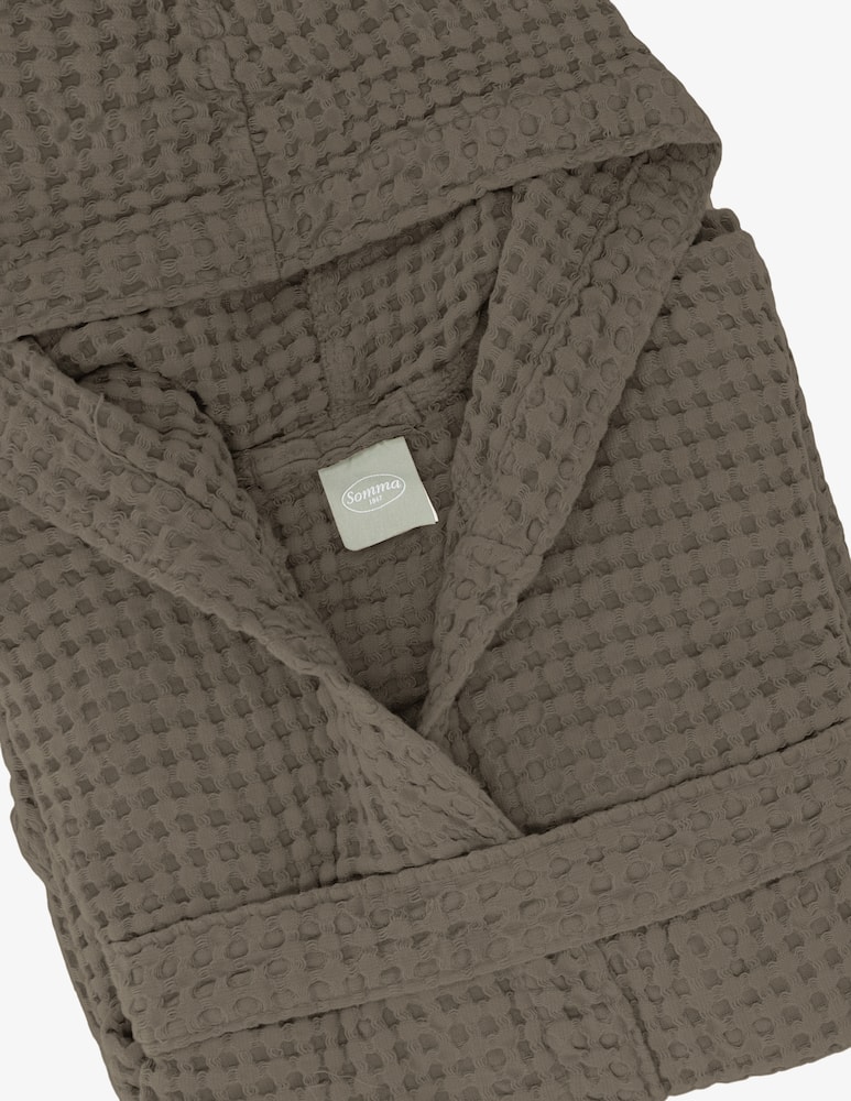 rinascente Somma Accappatoio Nido D'Ape In Puro Cotone