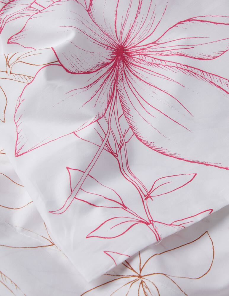 rinascente Somma Milky Parure Letto Matrimoniale  Percalle