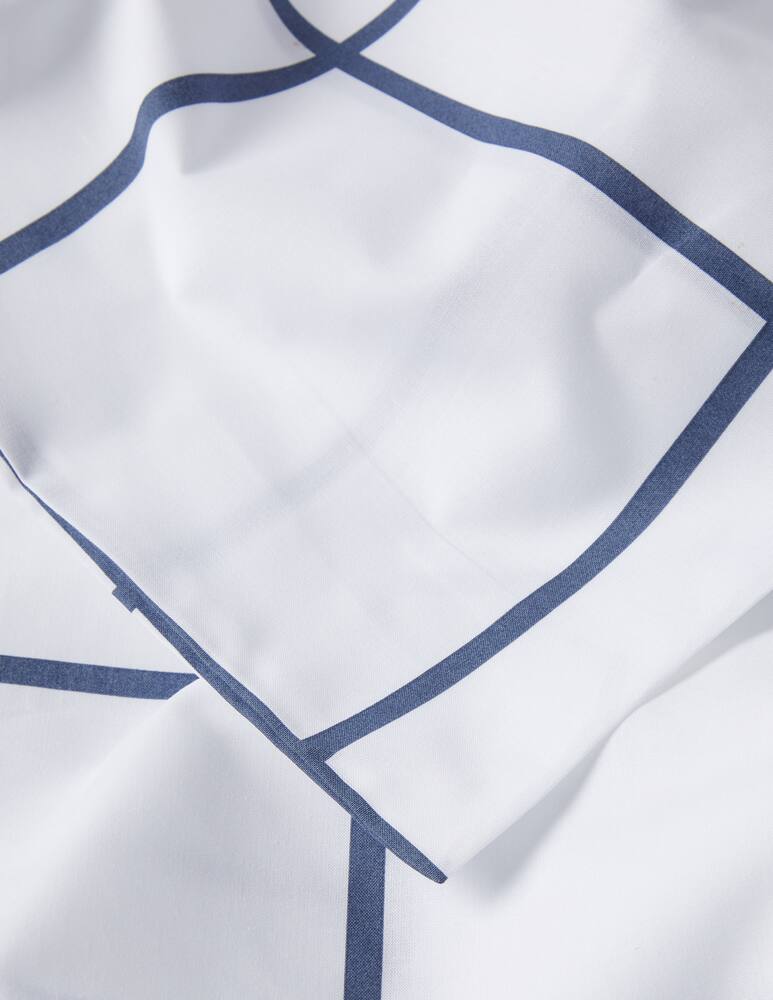 rinascente Somma Grid Duvet Cover Set Double Size