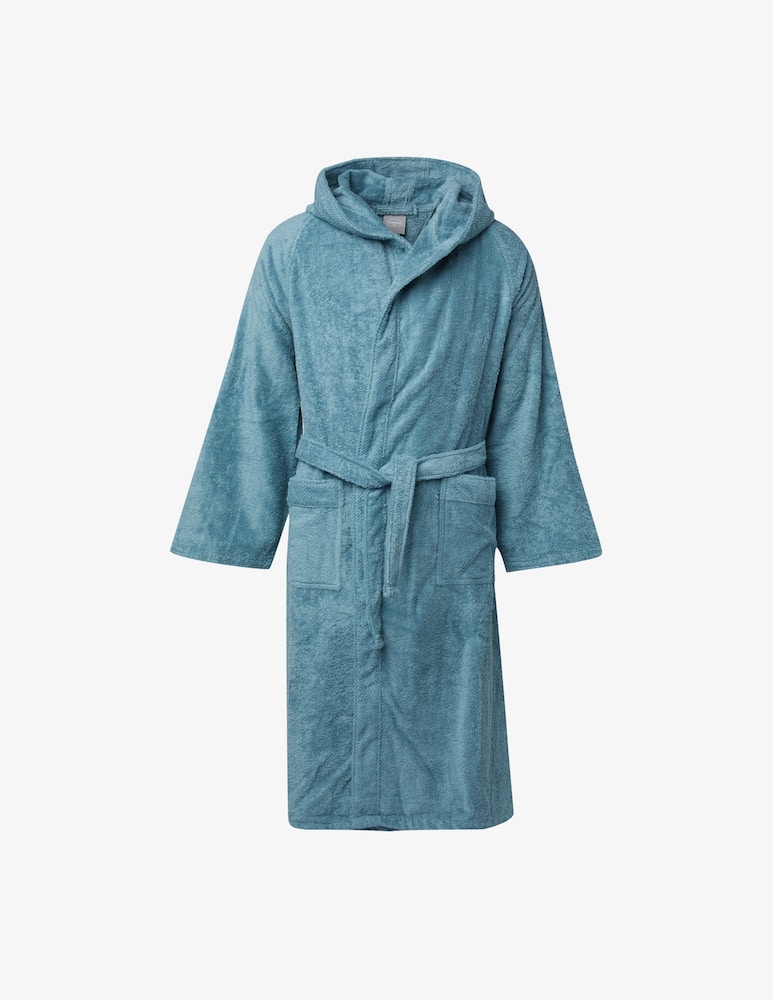 Somma Tinta Unita Bathrobe With Hood - picture 1 Somma Tinta Unita Bathrobe With Hood - picture 1