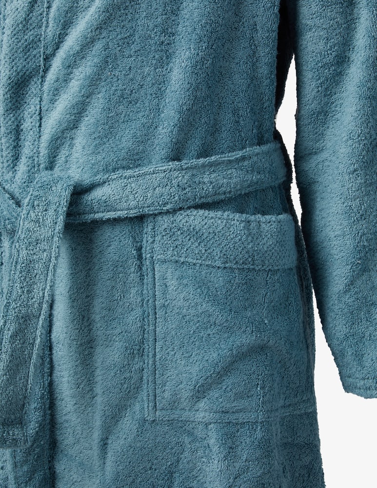 Somma Tinta Unita Bathrobe With Hood - picture 2 Somma Tinta Unita Bathrobe With Hood - picture 2