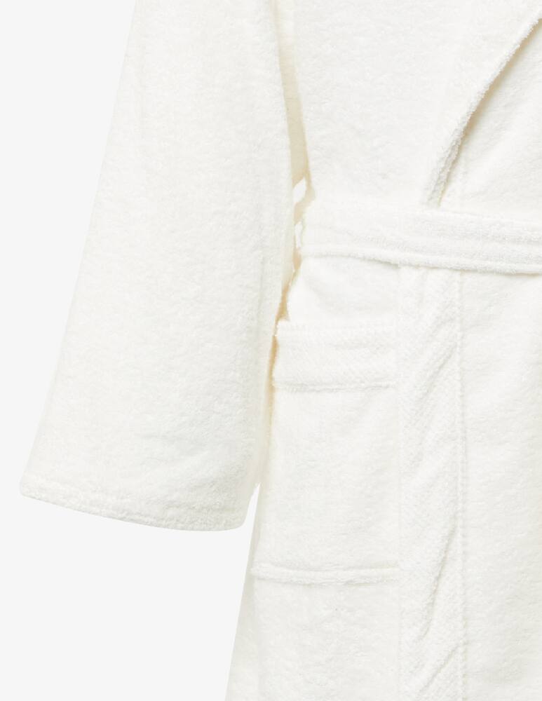 Somma Tinta Unita Bathrobe With Hood - picture 2