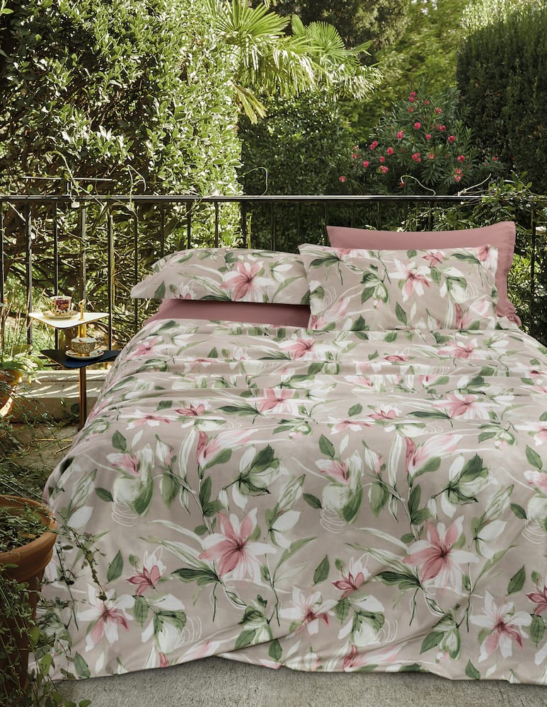 rinascente Somma Seta Parure Copripiumino Matrimoniale