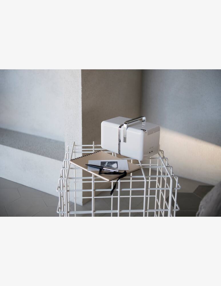 rinascente Brionvega Radio Cubo Ts522D+S 50Th Anniversary Edition. - White