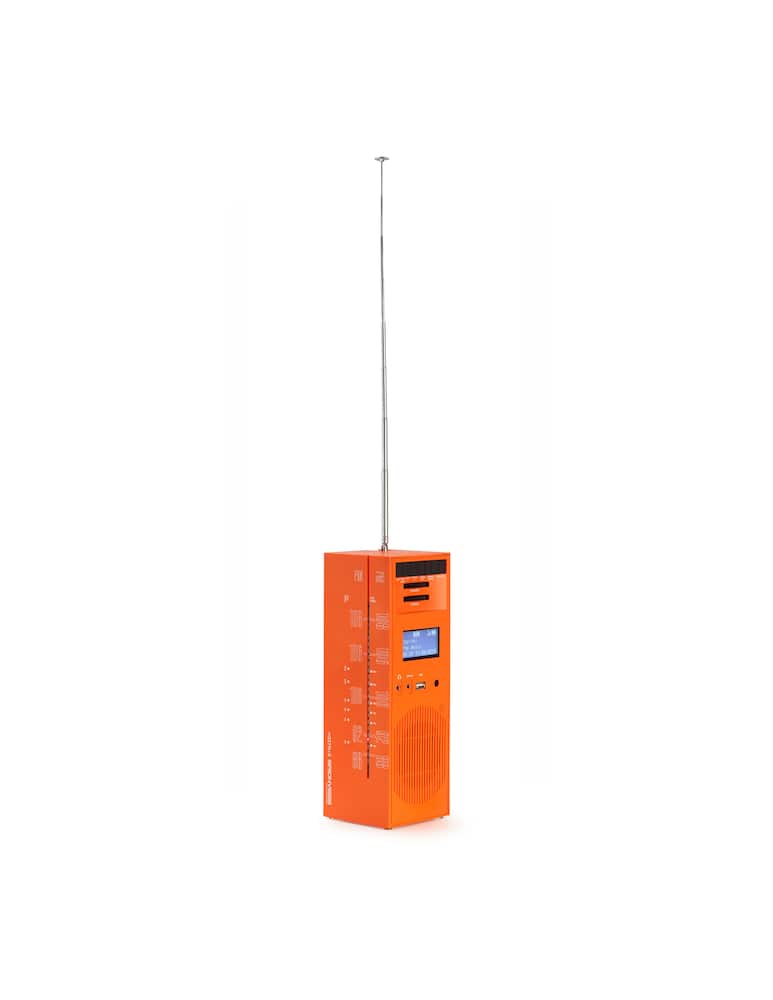 rinascente Brionvega Skyscraper Radio RR327D - Orange