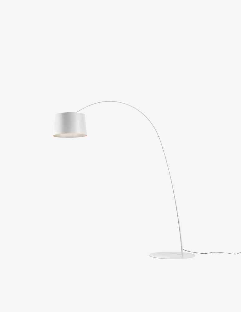 Foscarini Lampada da terra Twiggy E27 On/Off White - immagine 1