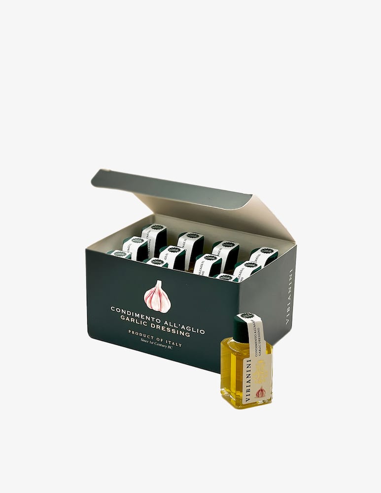 Castello Monte Vibiano Vibianini Condimento Olio all'aglio 12x10ml - immagine 1 Castello Monte Vibiano Vibianini Condimento Olio all'aglio 12x10ml - immagine 1