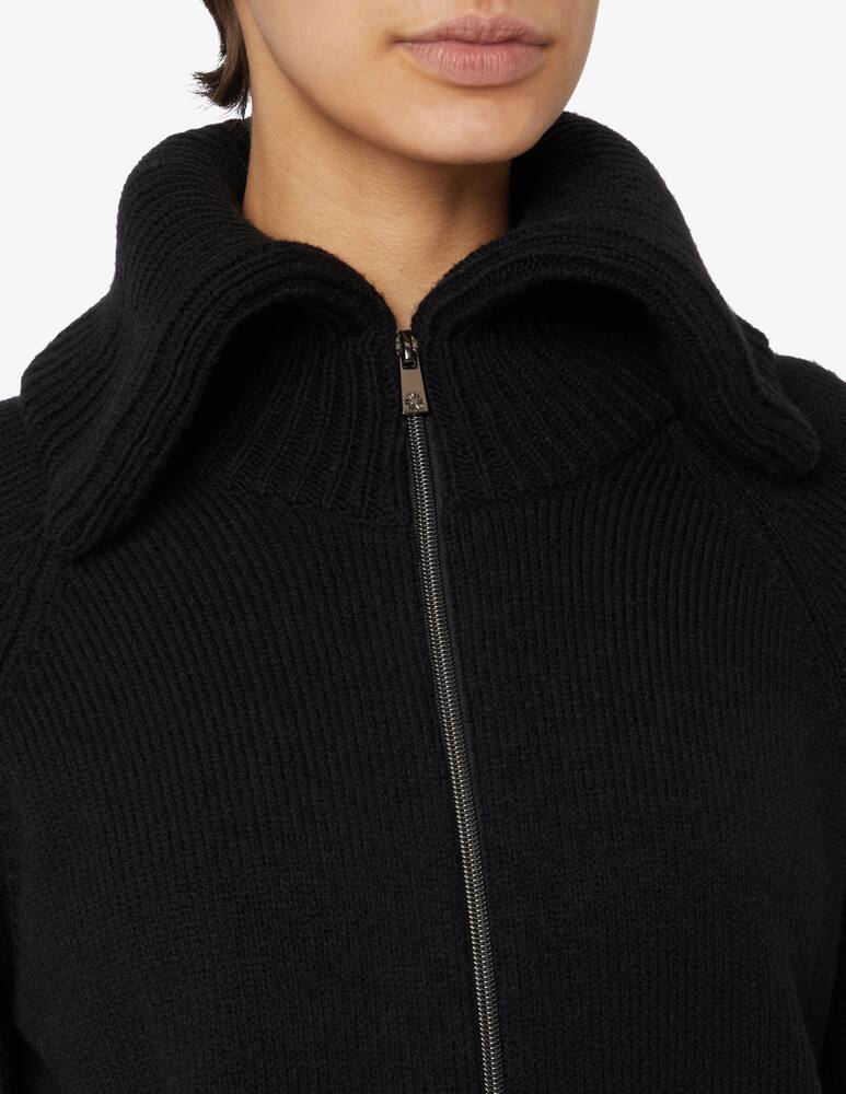 rinascente Newland Lady sports zipper sweater - Black