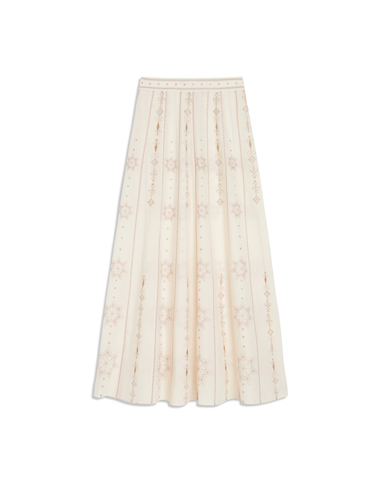Le Sirenuse Positano Camille maxi cotton skirt - picture 5 Le Sirenuse Positano Camille maxi cotton skirt - picture 5