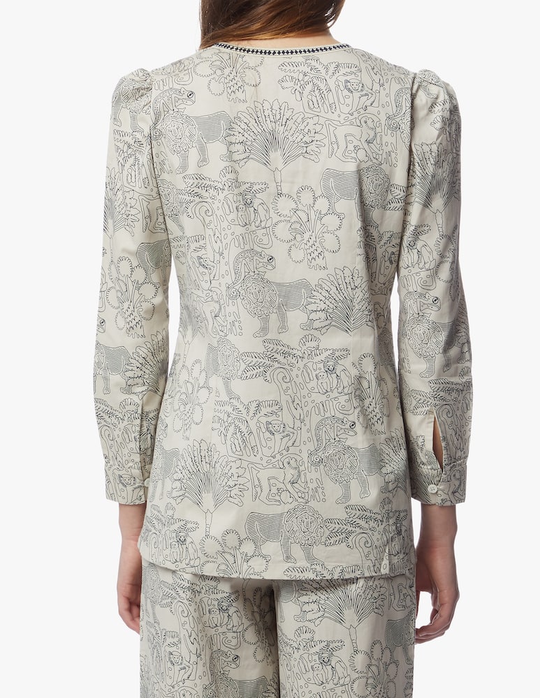 rinascente Le Sirenuse Positano Kate 2 Lion And Monkey shirt