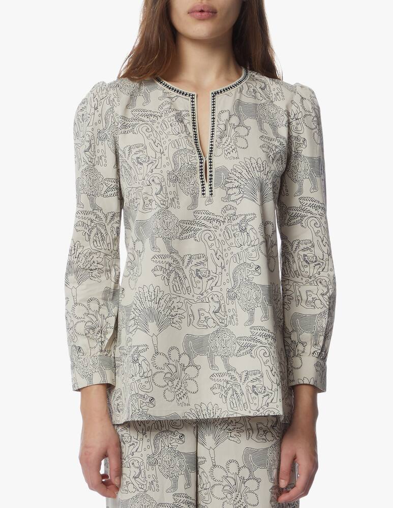 rinascente Le Sirenuse Positano Kate 2 Lion And Monkey shirt