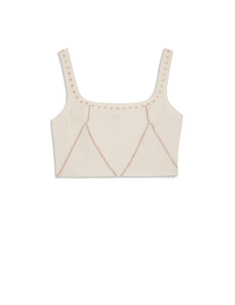 rinascente Le Sirenuse Positano Top in cotone Cinderella 