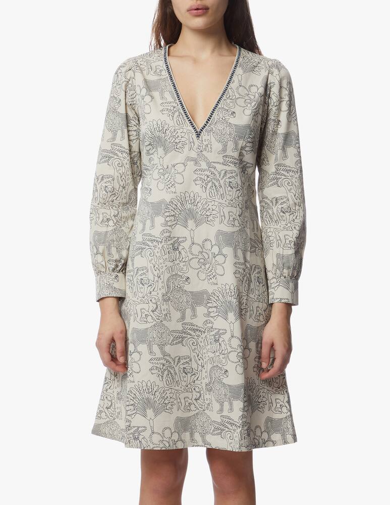 rinascente Le Sirenuse Positano Agea Lion And Monkey dress