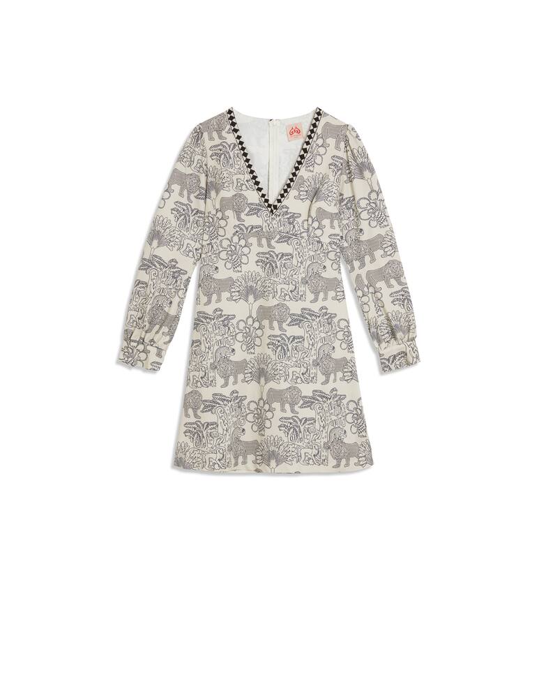 rinascente Le Sirenuse Positano Agea Lion And Monkey dress