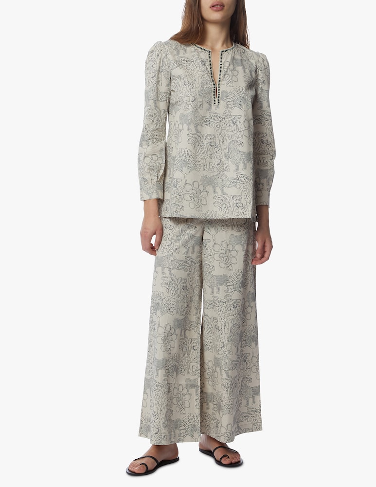 rinascente Le Sirenuse Positano Natalie Lion And Monkey Pants 