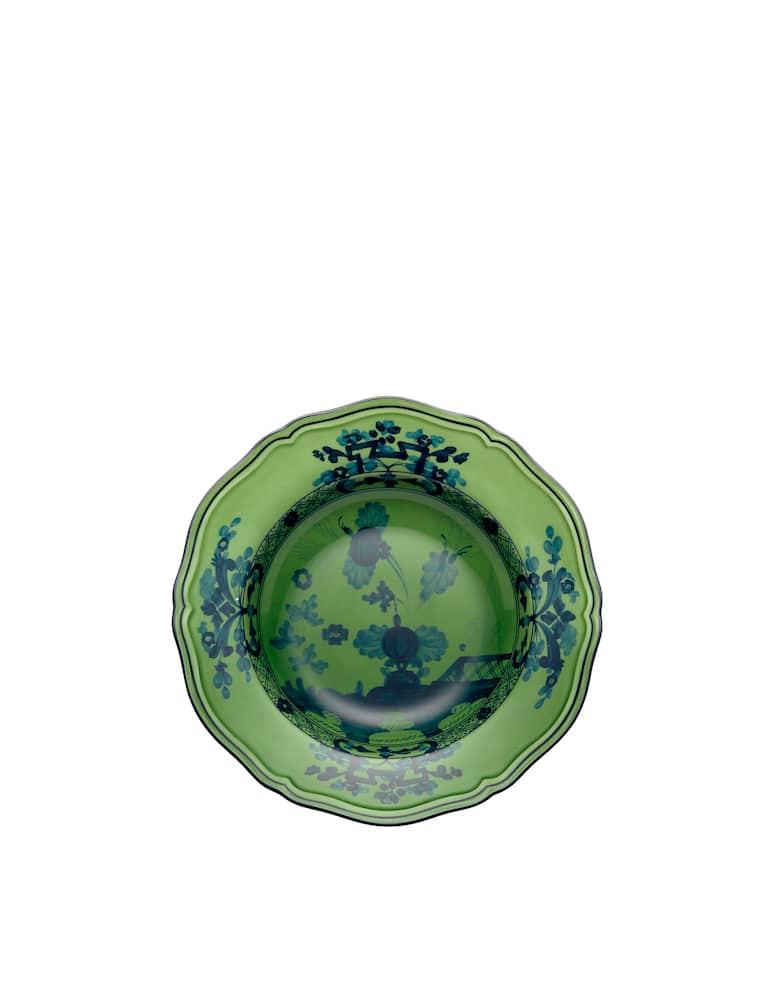 Ginori 1735 Soup Plate Oriente Italiano Malachite - picture 1 Ginori 1735 Soup Plate Oriente Italiano Malachite - picture 1