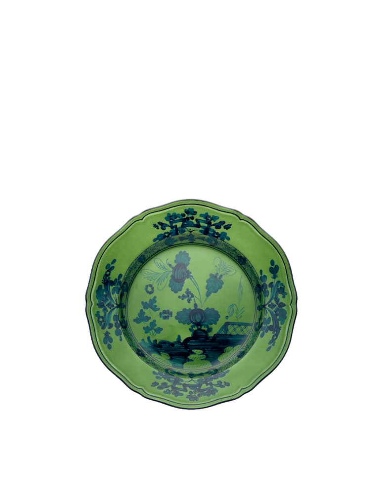 Ginori 1735 Piatto Piano Oriente Italiano Malachite - immagine 1 Ginori 1735 Piatto Piano Oriente Italiano Malachite - immagine 1