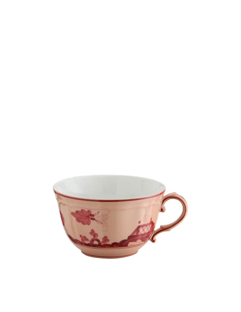 Ginori 1735 Tazza Tè Oriente Italiano Vermiglio - immagine 1 Ginori 1735 Tazza Tè Oriente Italiano Vermiglio - immagine 1