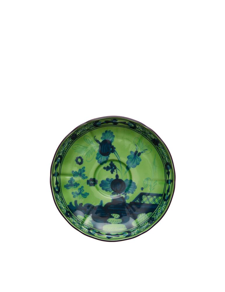Ginori 1735 Piatto Tè Oriente Italiano Malachite - immagine 1 Ginori 1735 Piatto Tè Oriente Italiano Malachite - immagine 1