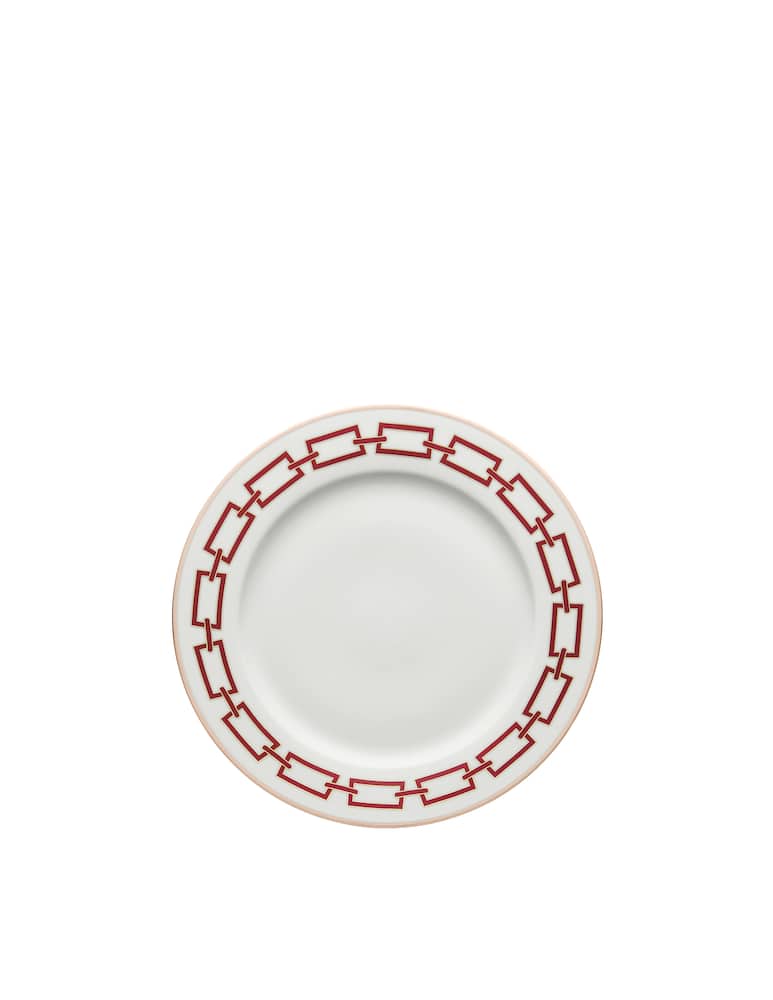 Ginori 1735 Platter Catene Scarlatto - picture 1 Ginori 1735 Platter Catene Scarlatto - picture 1