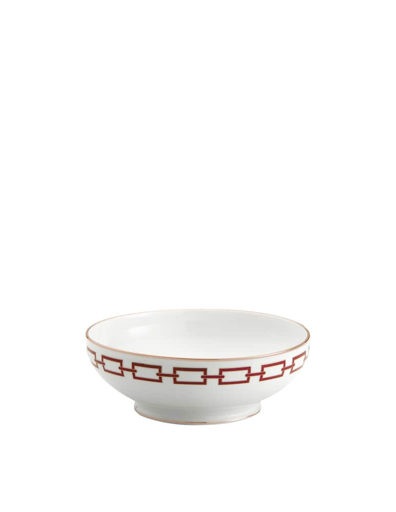 Ginori 1735 Insalatiera Catene Scarlatto - immagine 1