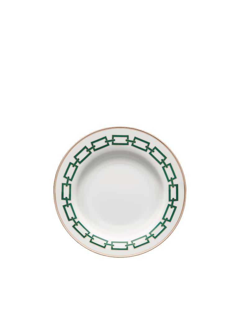 Ginori 1735 Piatto Fondo Catene Smeraldo - immagine 1 Ginori 1735 Piatto Fondo Catene Smeraldo - immagine 1