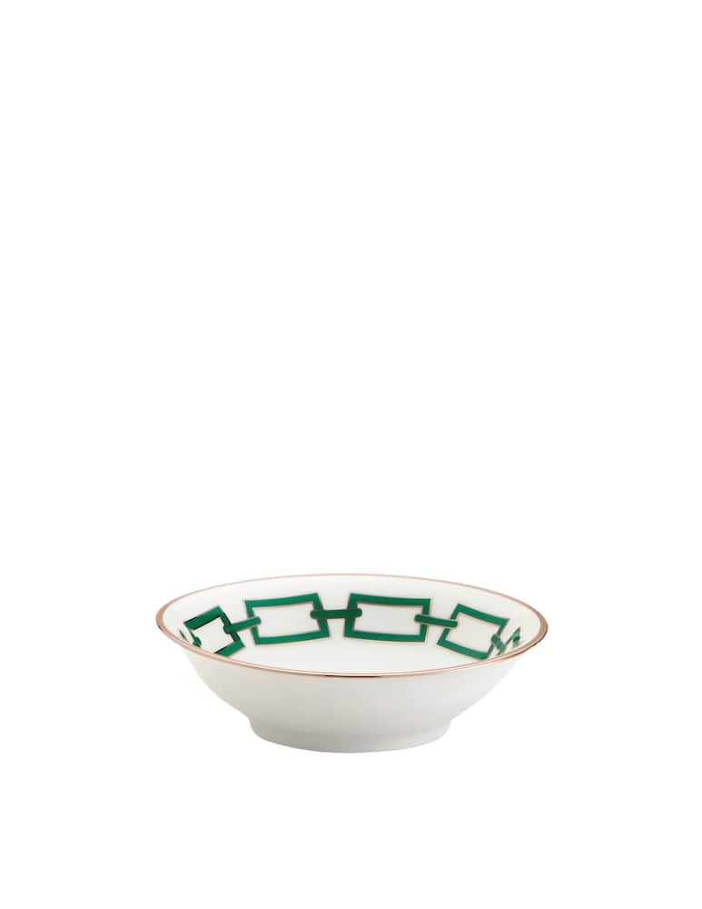 Ginori 1735 Fruit Bowl Catene Smeraldo - picture 1 Ginori 1735 Fruit Bowl Catene Smeraldo - picture 1