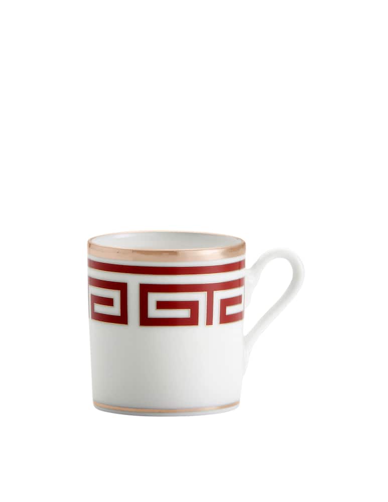 Ginori 1735 Espresso Cup Labirinto Scarlatto - picture 1 Ginori 1735 Espresso Cup Labirinto Scarlatto - picture 1