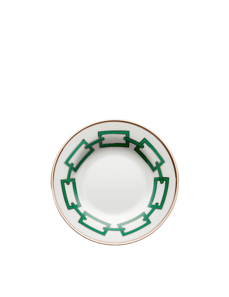 Ginori 1735 Espresso Saucer Catene Smeraldo - picture 1