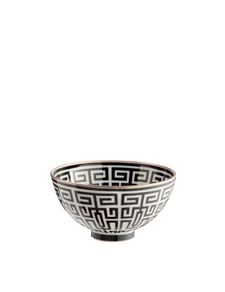 Ginori 1735 Coppa Gio Ponti Labirinto Nero - immagine 1 Ginori 1735 Coppa Gio Ponti Labirinto Nero - immagine 1