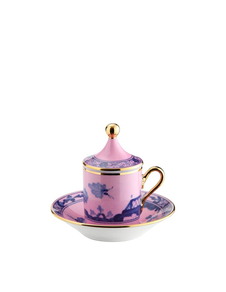 Ginori 1735 Set Caffè Per Due Oriente Italiano Azalea - immagine 2 Ginori 1735 Set Caffè Per Due Oriente Italiano Azalea - immagine 2