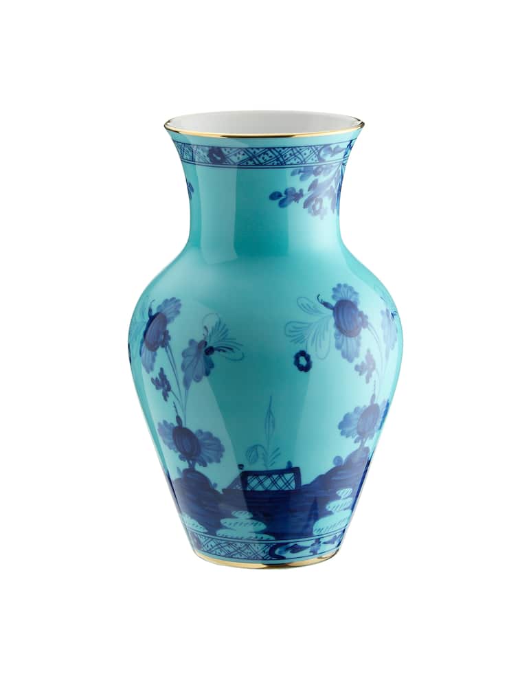 Ginori 1735 Vaso Ming Piccolo Oriente Italiano Iris - immagine 1 Ginori 1735 Vaso Ming Piccolo Oriente Italiano Iris - immagine 1