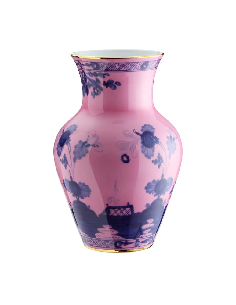 Ginori 1735 Vaso Ming Piccolo Oriente Italiano Azalea - immagine 1 Ginori 1735 Vaso Ming Piccolo Oriente Italiano Azalea - immagine 1