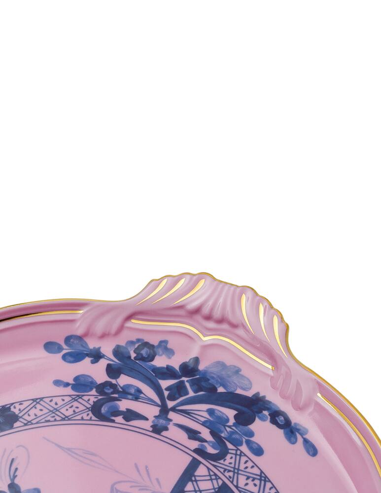 rinascente Ginori 1735 Piatto Torta Oriente Italiano Azalea - Rosa