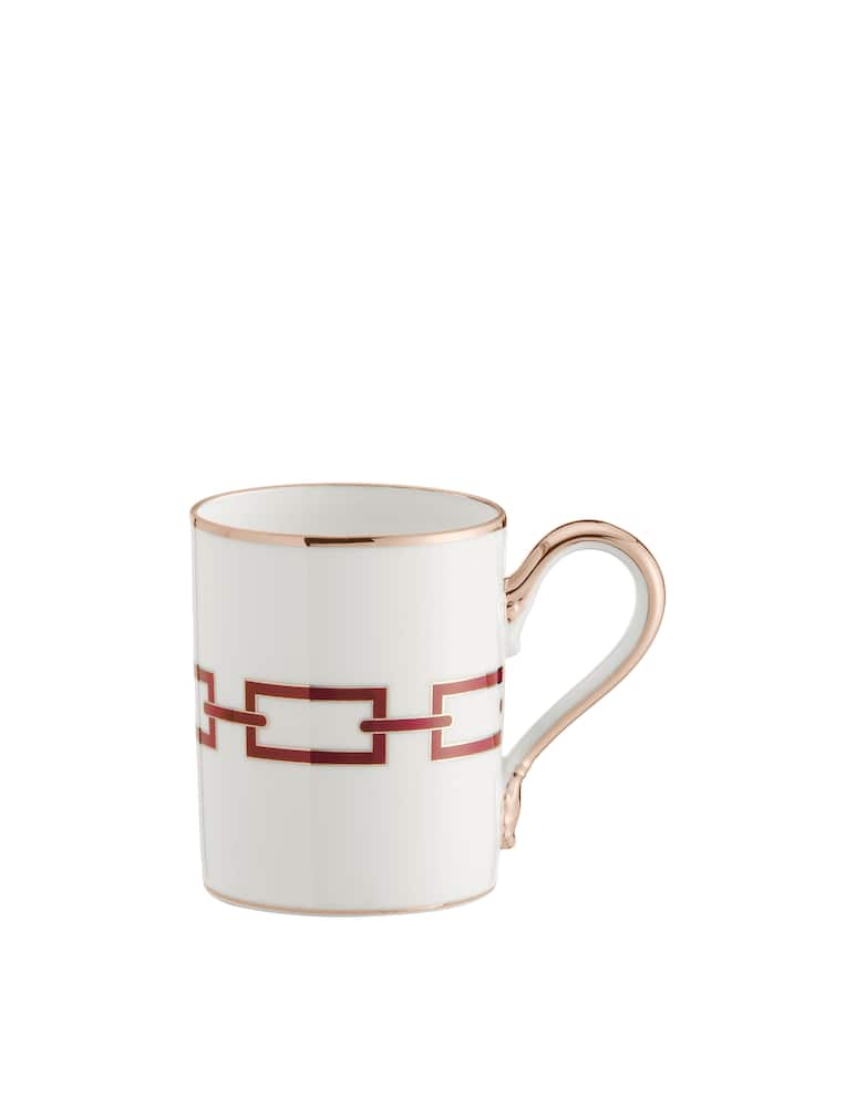 Ginori 1735 Mug Catene Scarlatto - immagine 1 Ginori 1735 Mug Catene Scarlatto - immagine 1