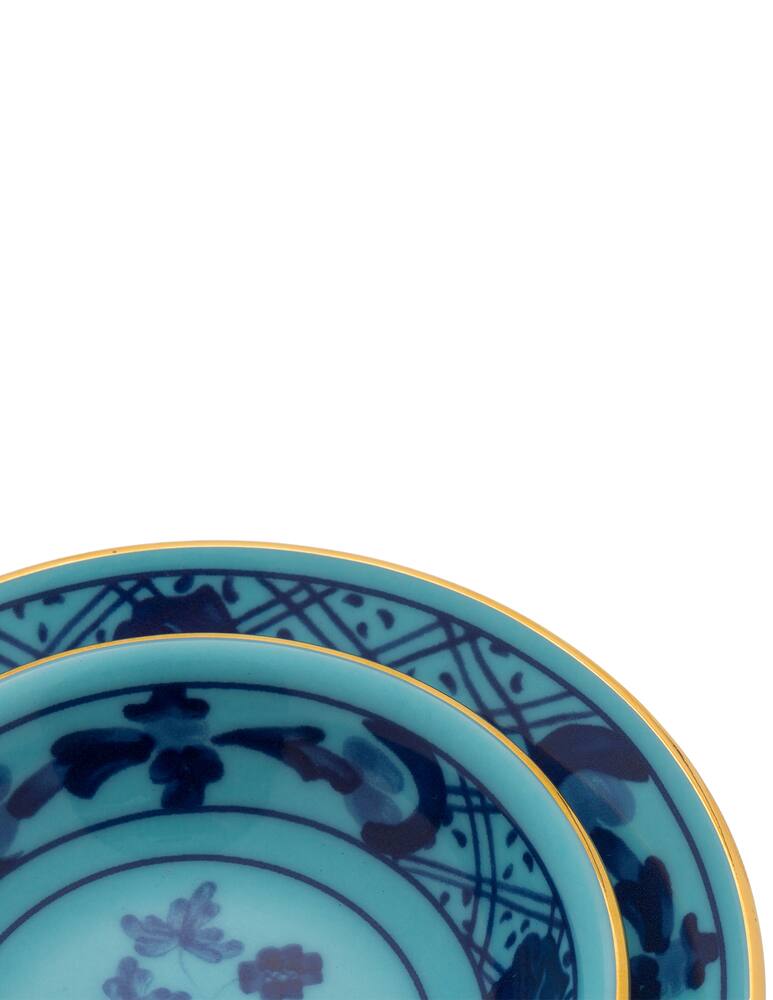 rinascente Ginori 1735 Soy Sauce Cup Oriente Italiano Iris - Blue