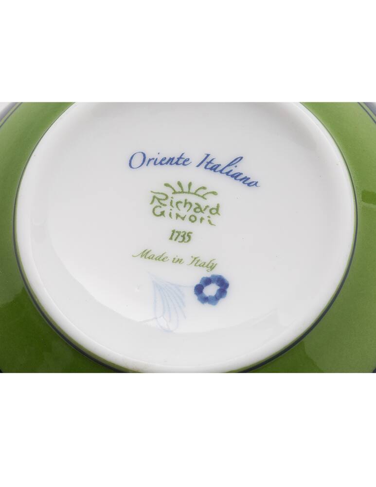 rinascente Ginori 1735 Rice Bowl Oriente Italiano Malachite - Green